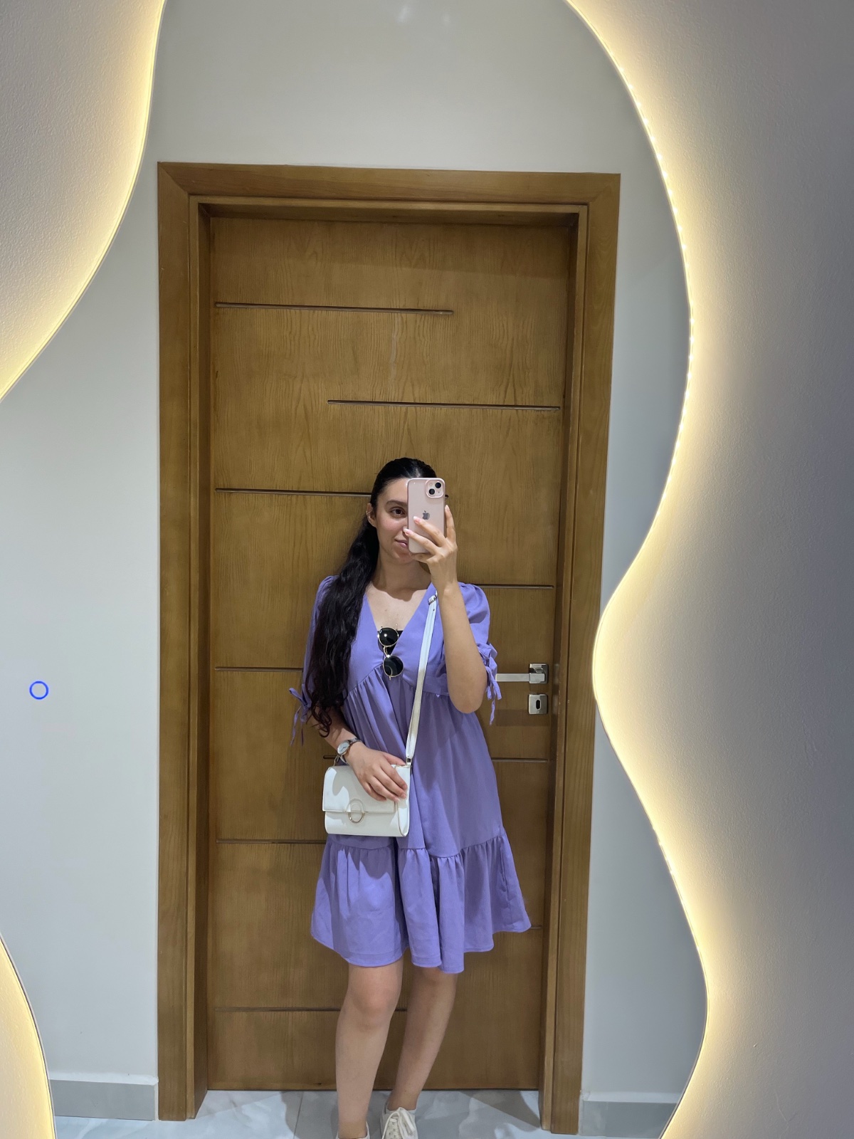 Robe mauve