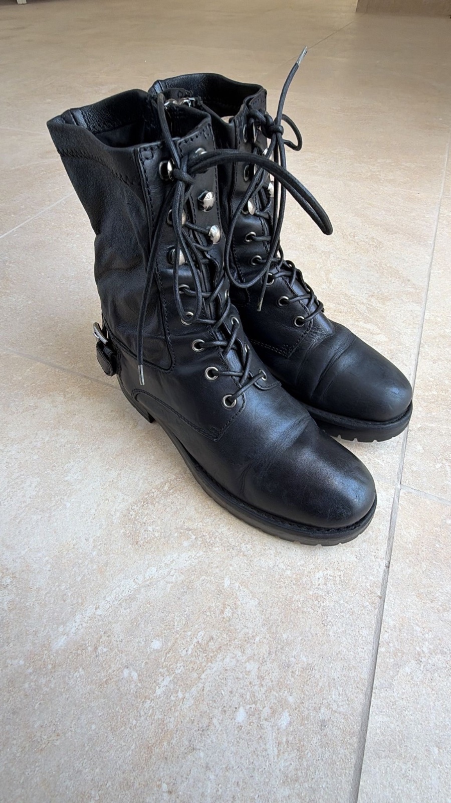 Bottine a lacets dolce et gabanna