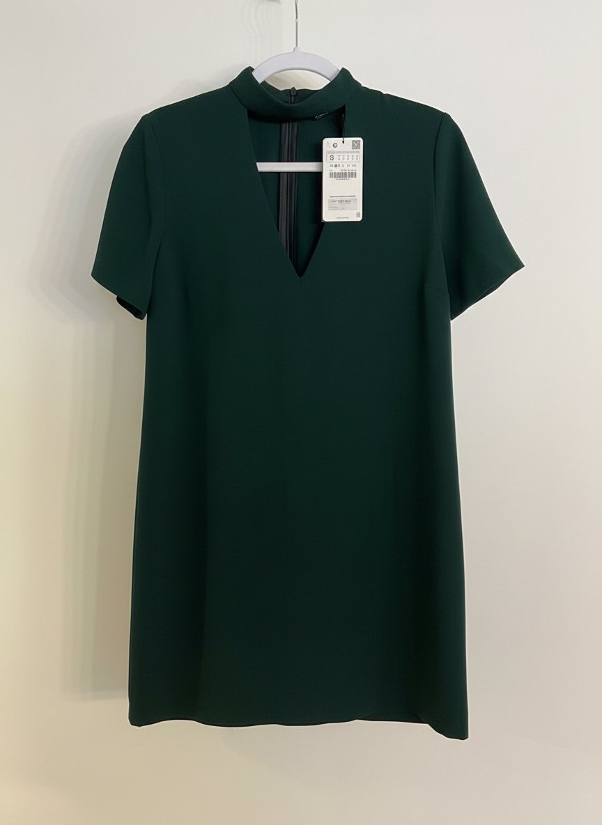 Robe en vert