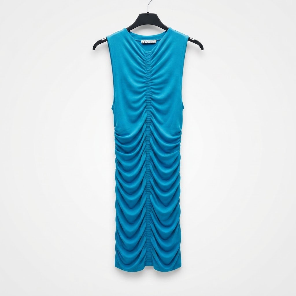 Robe bleu zara