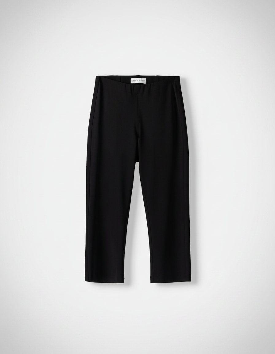 Pantacourt noir bershka