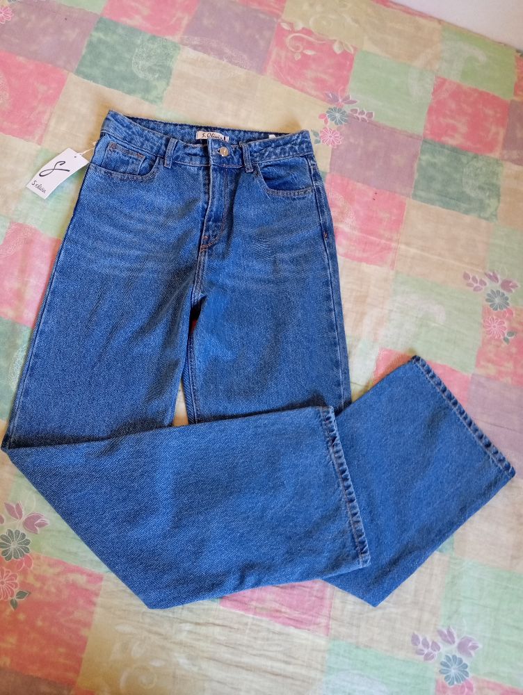 Pantalon large taille haute jamais porté 