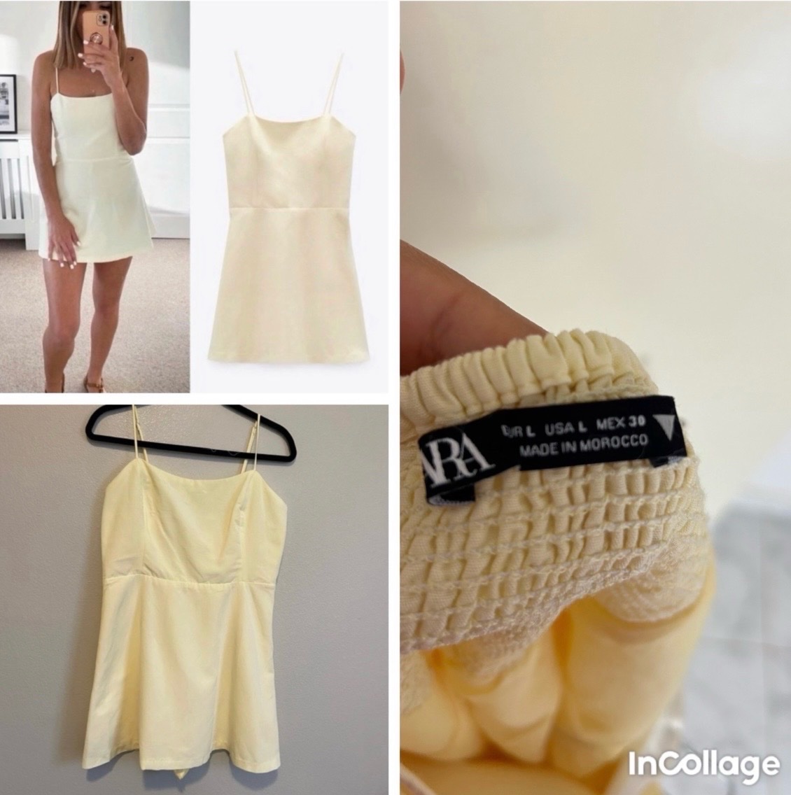 Robe short zara 