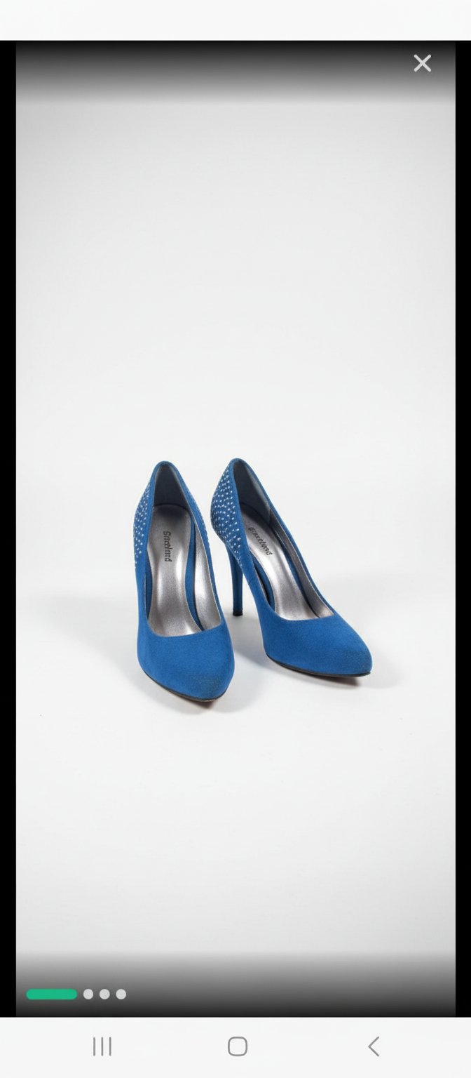 Escarpins bleu