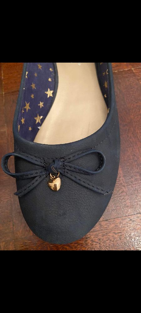 Ballerines Bleu