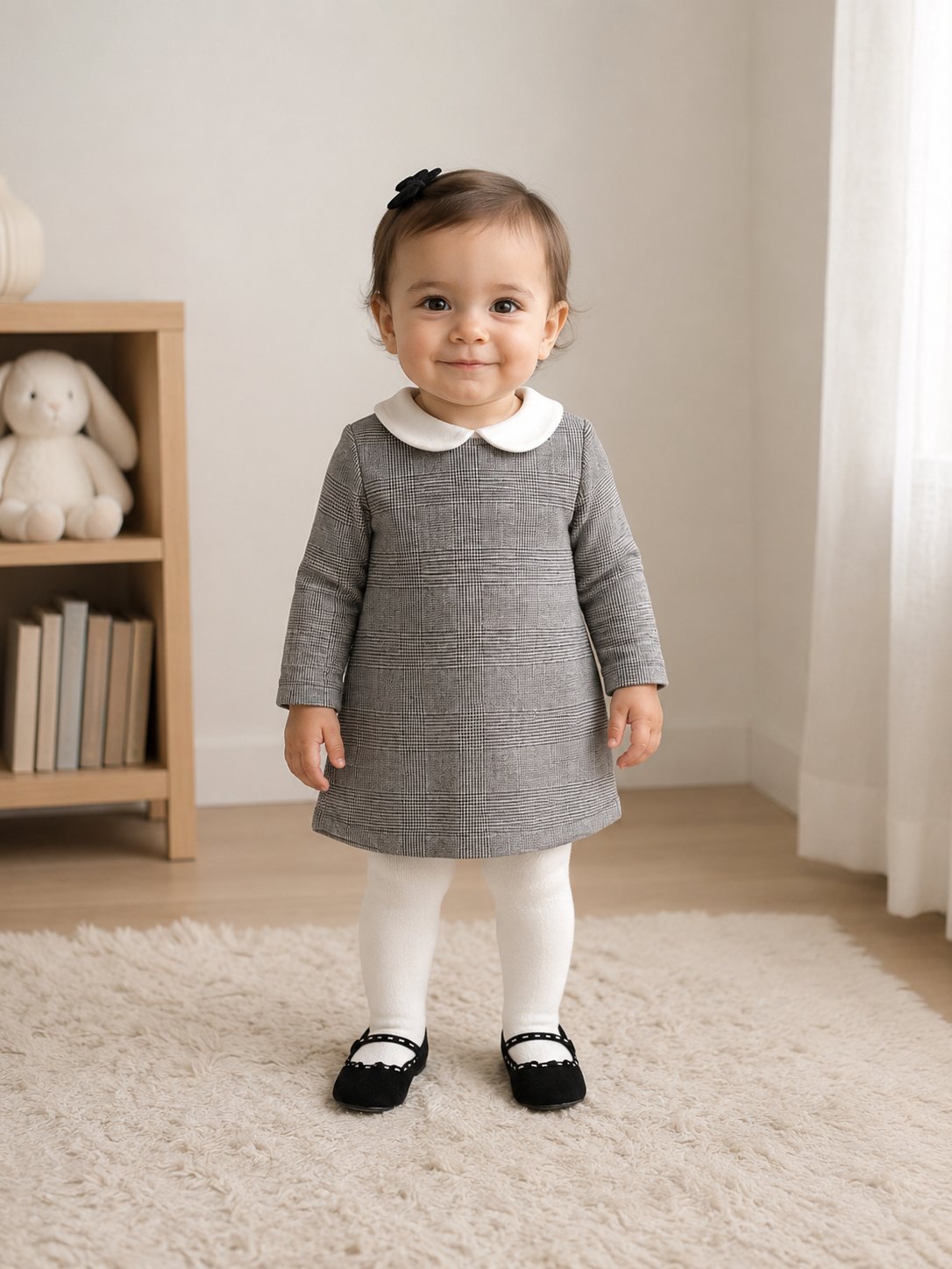 Robe+ collon fille 6 mois ( importation France)