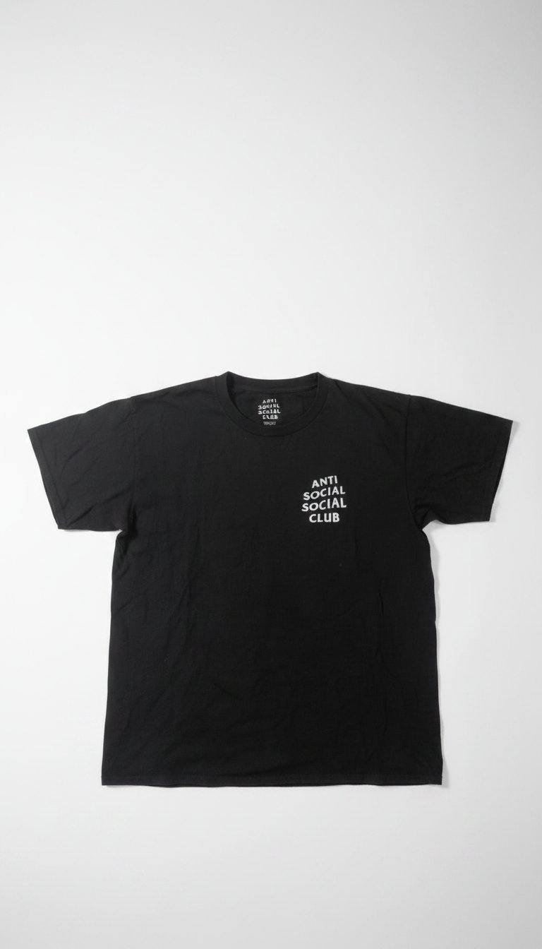 Tee shirt anti social social club