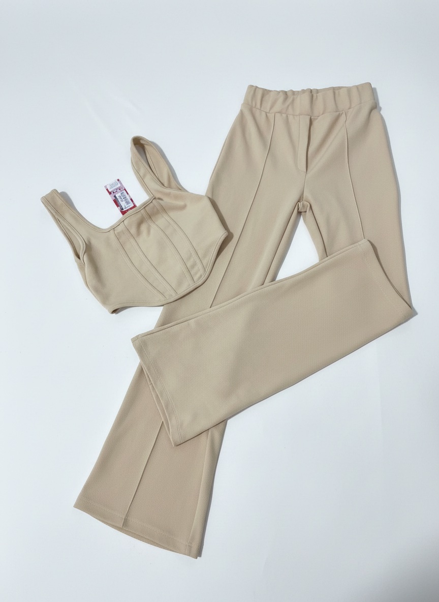 Ensemble beige