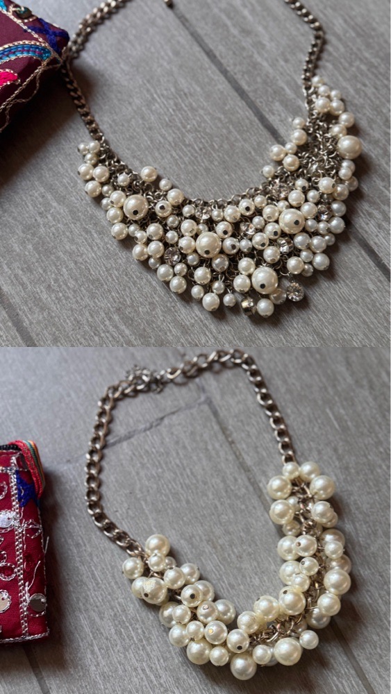 2 colliers perles