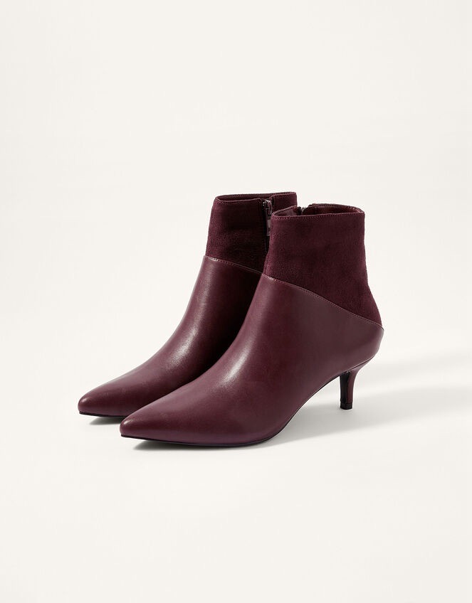 MONSOON burgundy boots