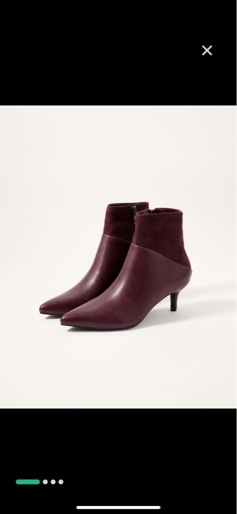Monsoon burgundy boots