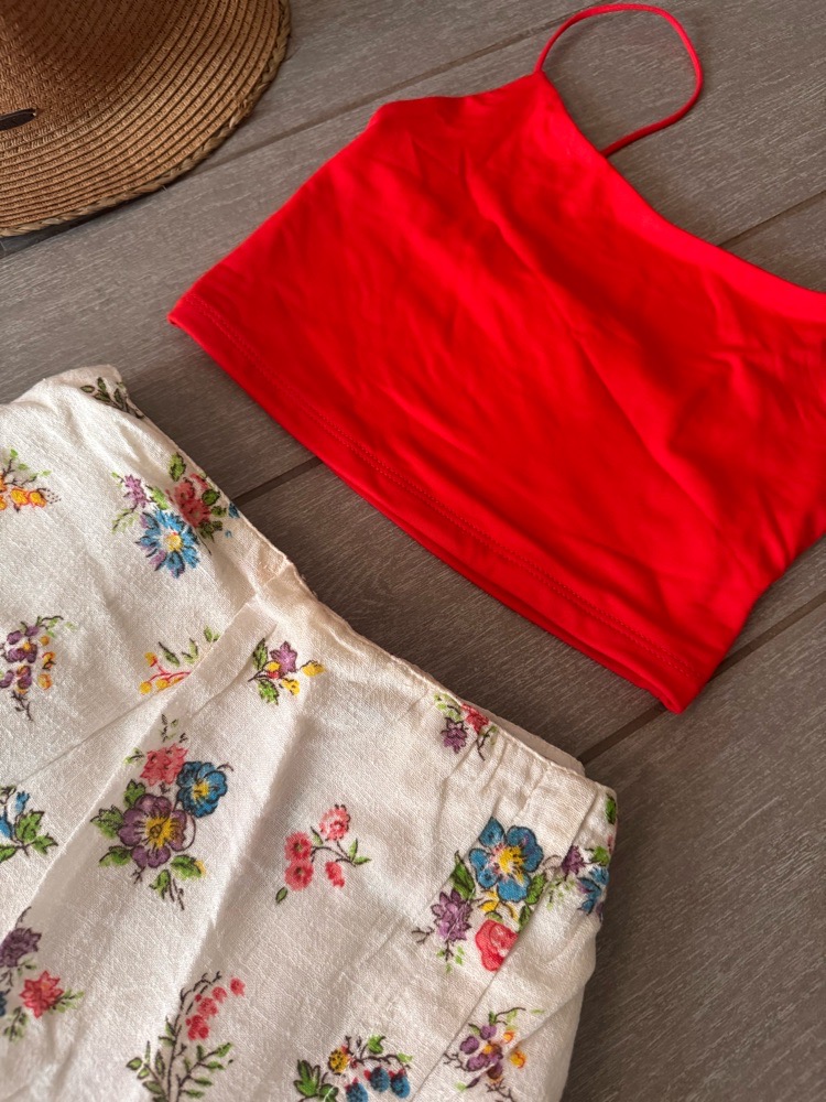 Tenue haut bershka + jupe 9amraya