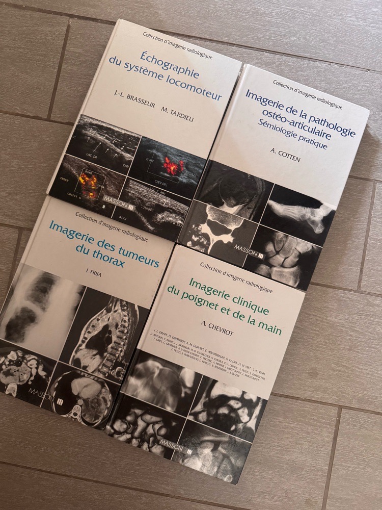 Collection d'imagerie radiologique 4 livres