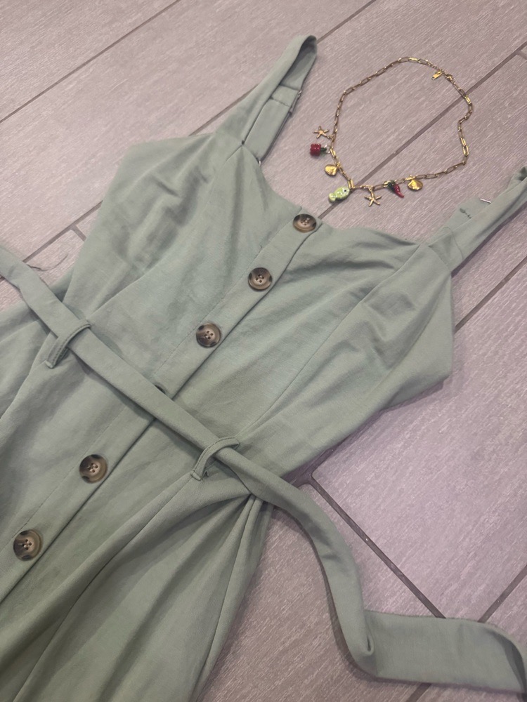 Robe vert jade