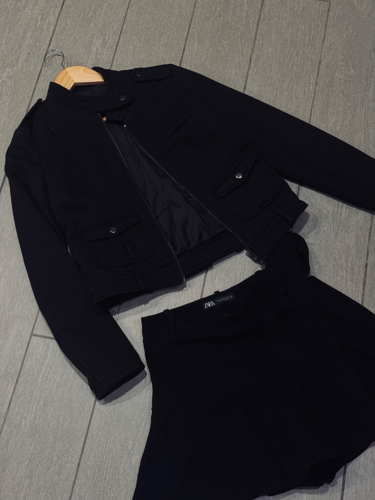 Veste et jupe short