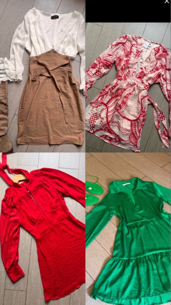 Lot 4 robes 