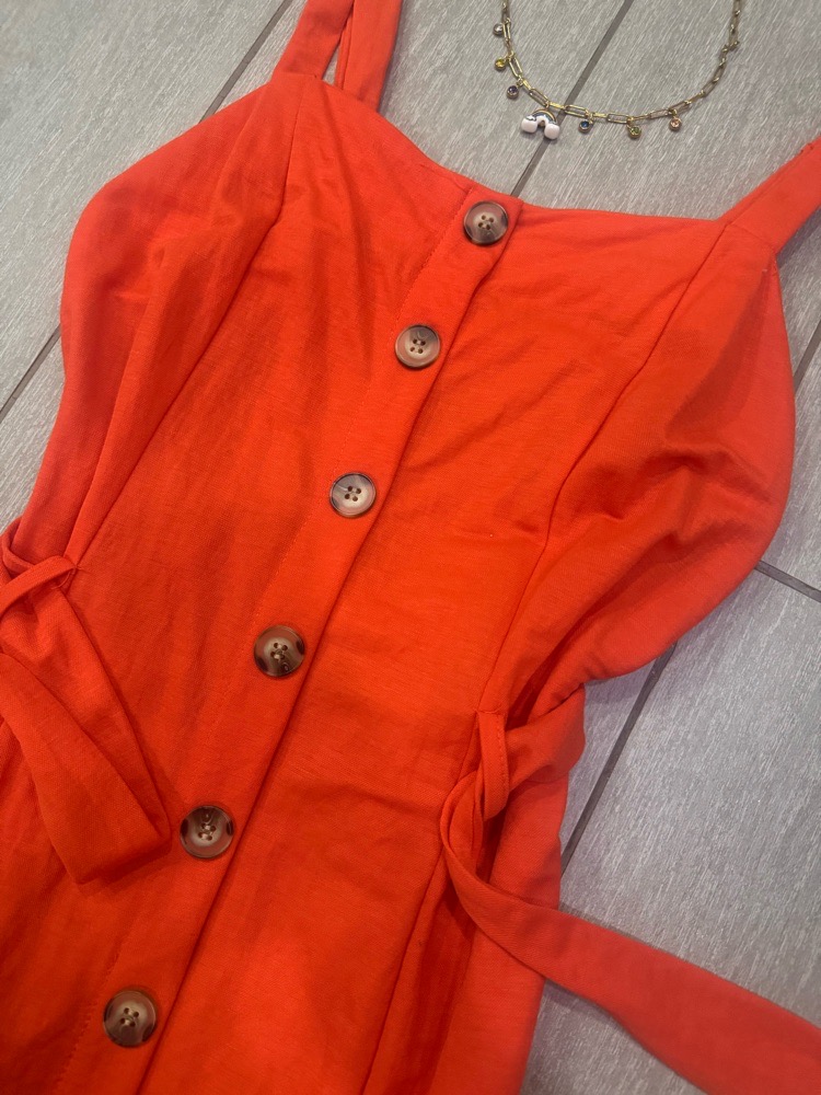 Robe orange  S-L
