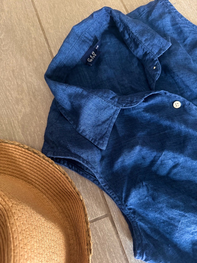 Chemise 9amraya effet jean