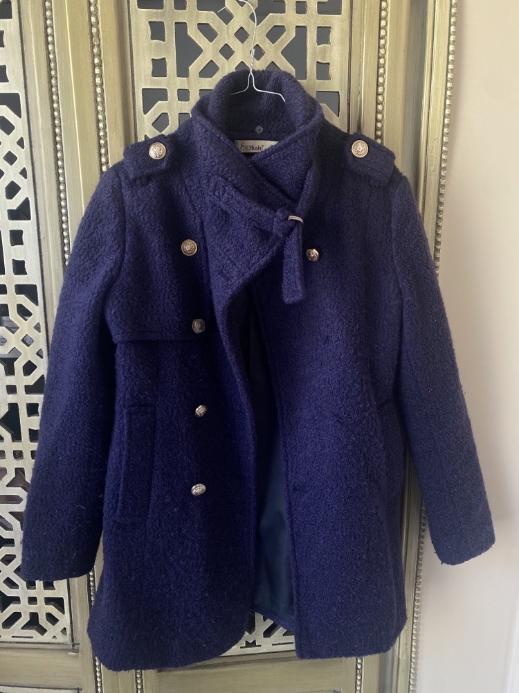 Manteau bleu 