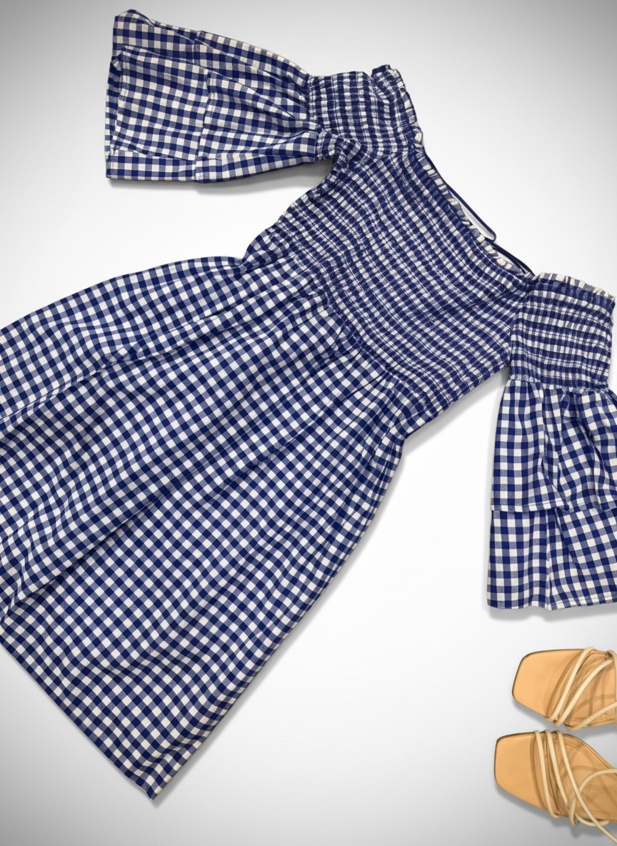 Robe s carreau