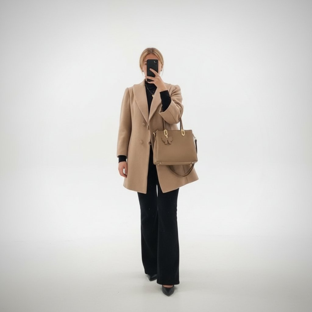 Blazer beige taille s 
