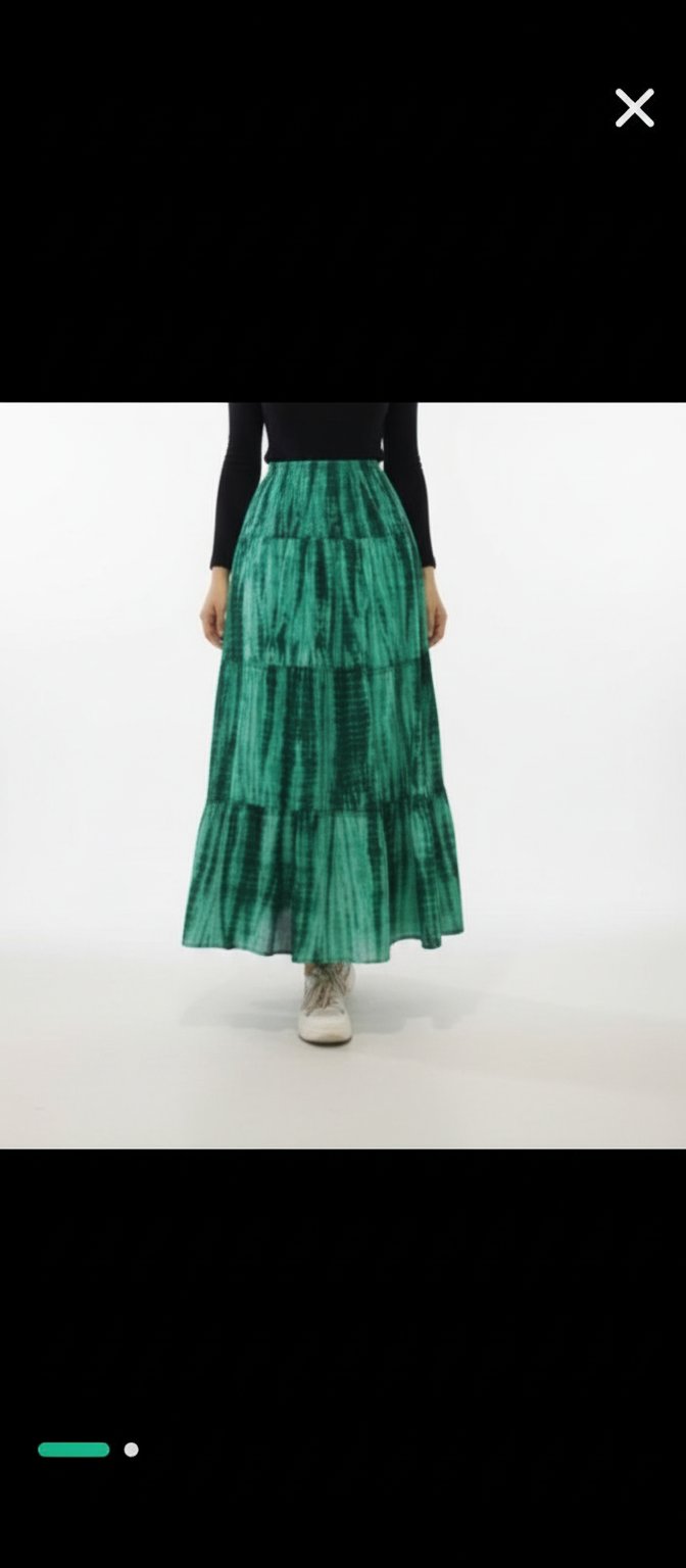 Jupe coton xs/s
