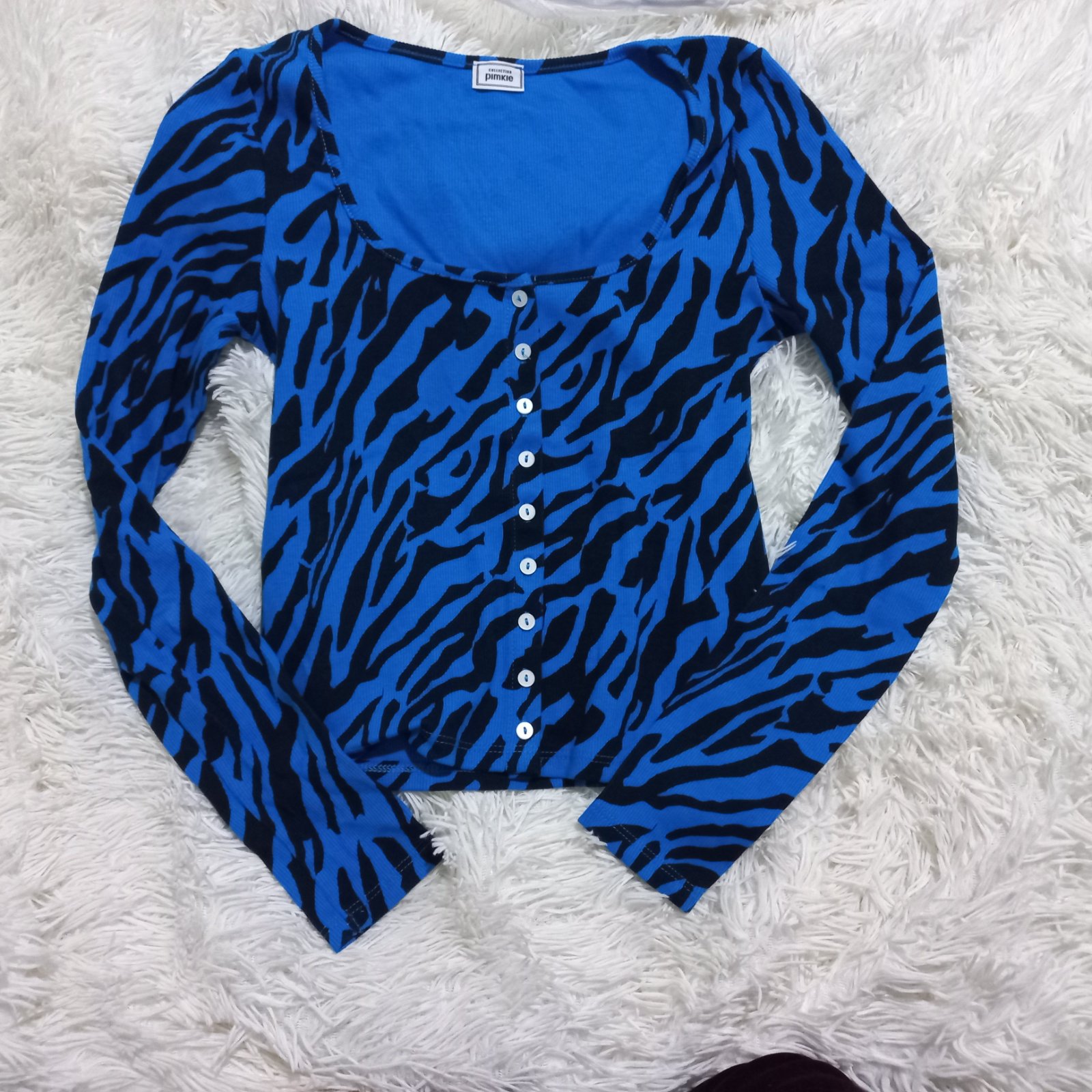Pull pimkie bleu et noir