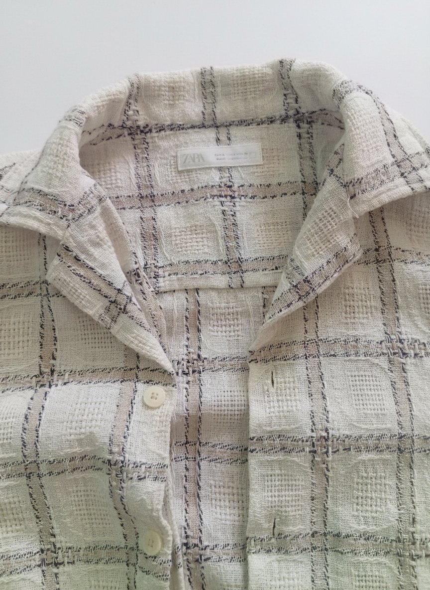 Checked shirt Zara brand new