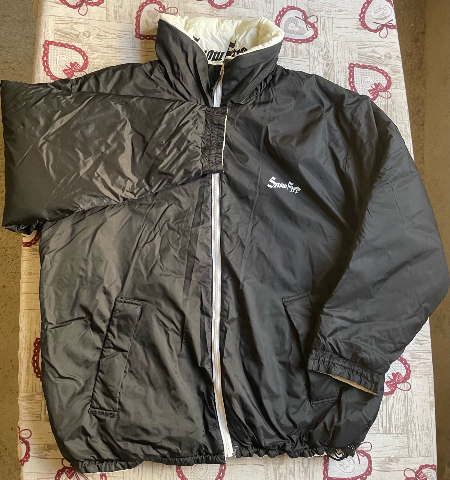 Puffer jacket double face taille L