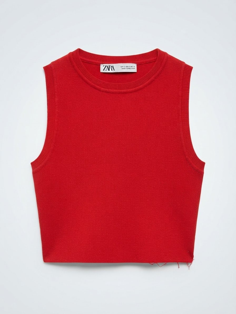 Haut rouge 