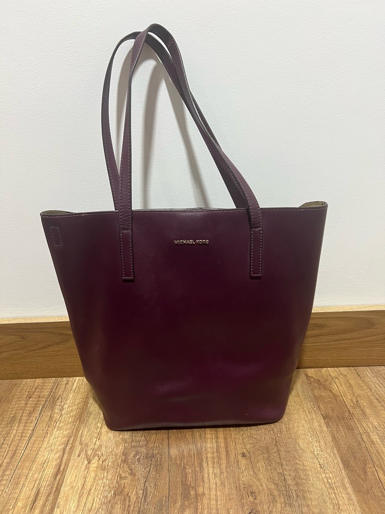 Sac fourre-tout Michael Kors de colorie prune