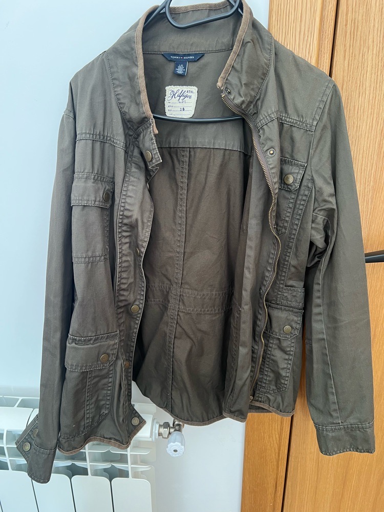 Veste Tommy taille L couleur vert militaire