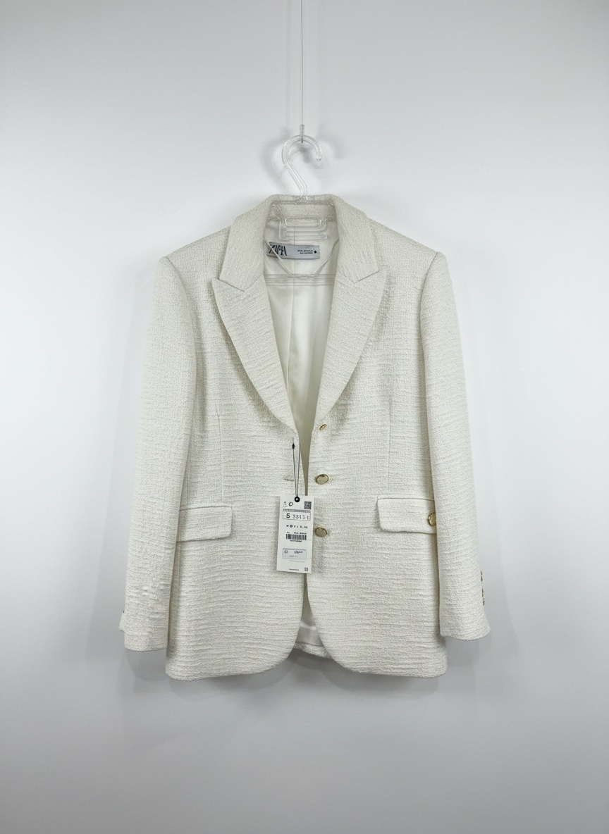Blazer en tweed de la marque Zara neuf avec etiquette