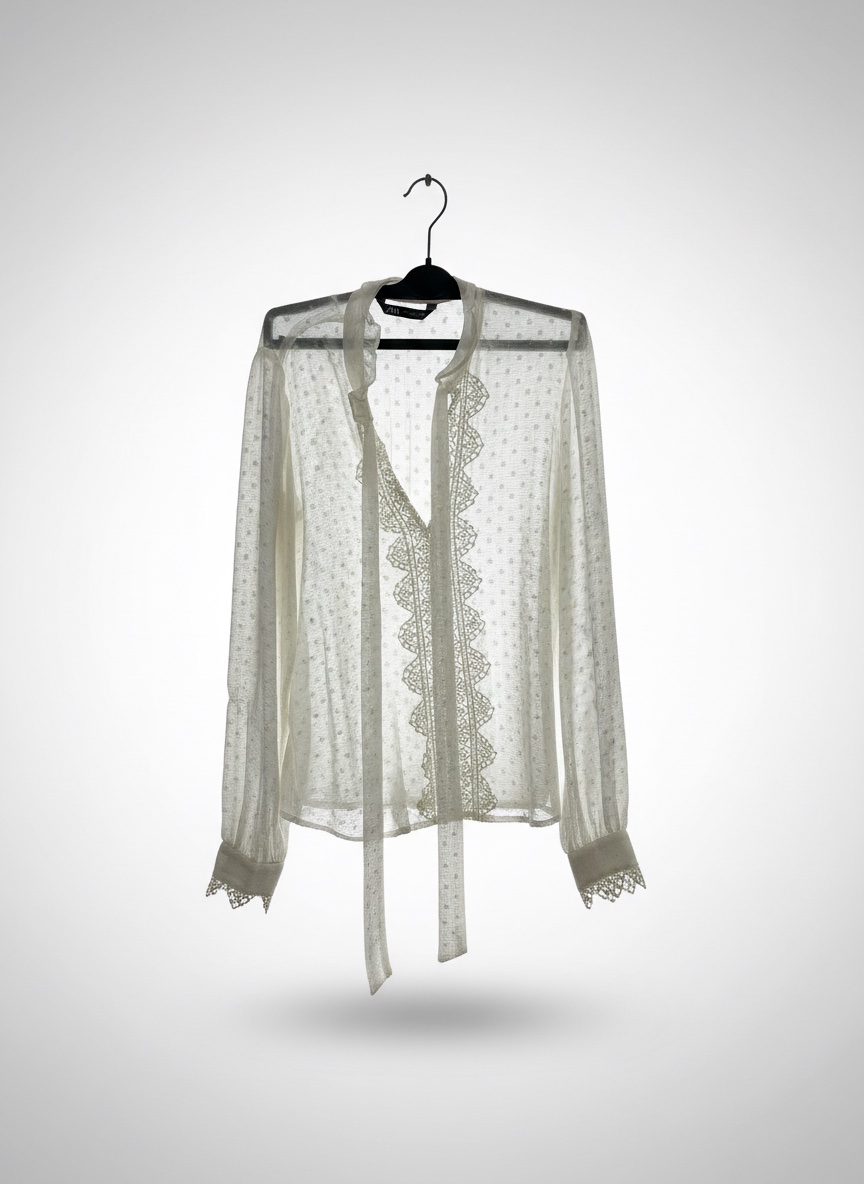 Chemise zara en blanc taille S