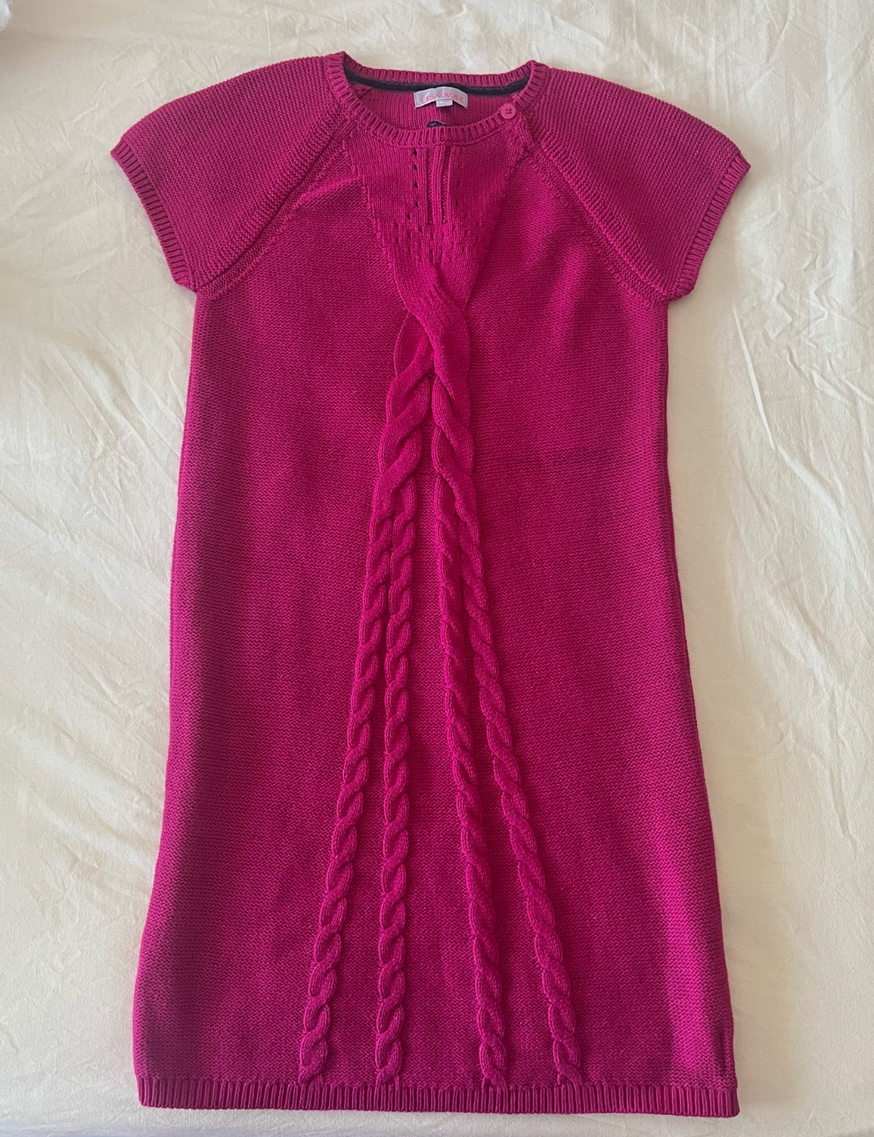 Robe pour enfant rose fuscia 