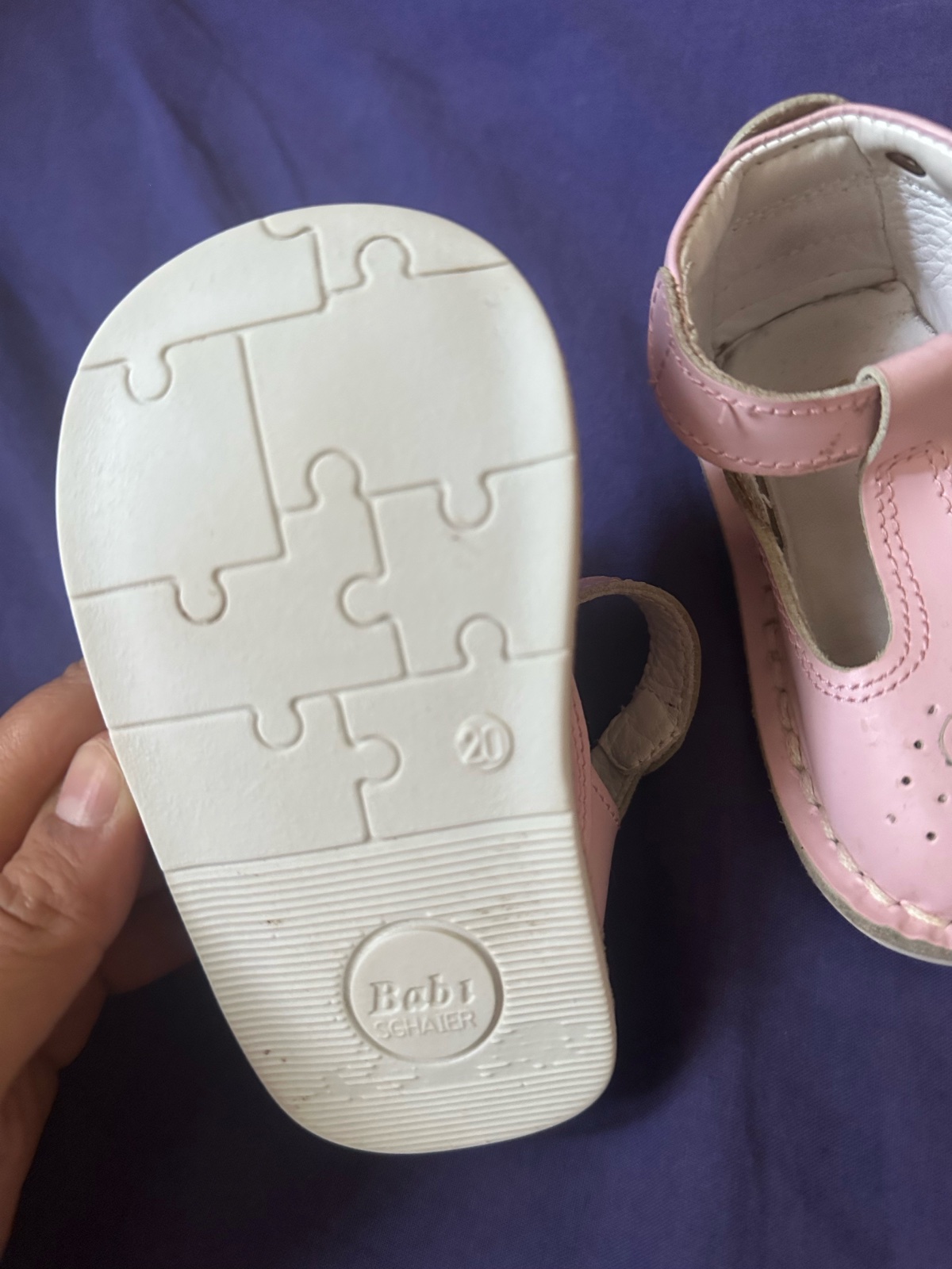 Chaussure fille 1er pas 