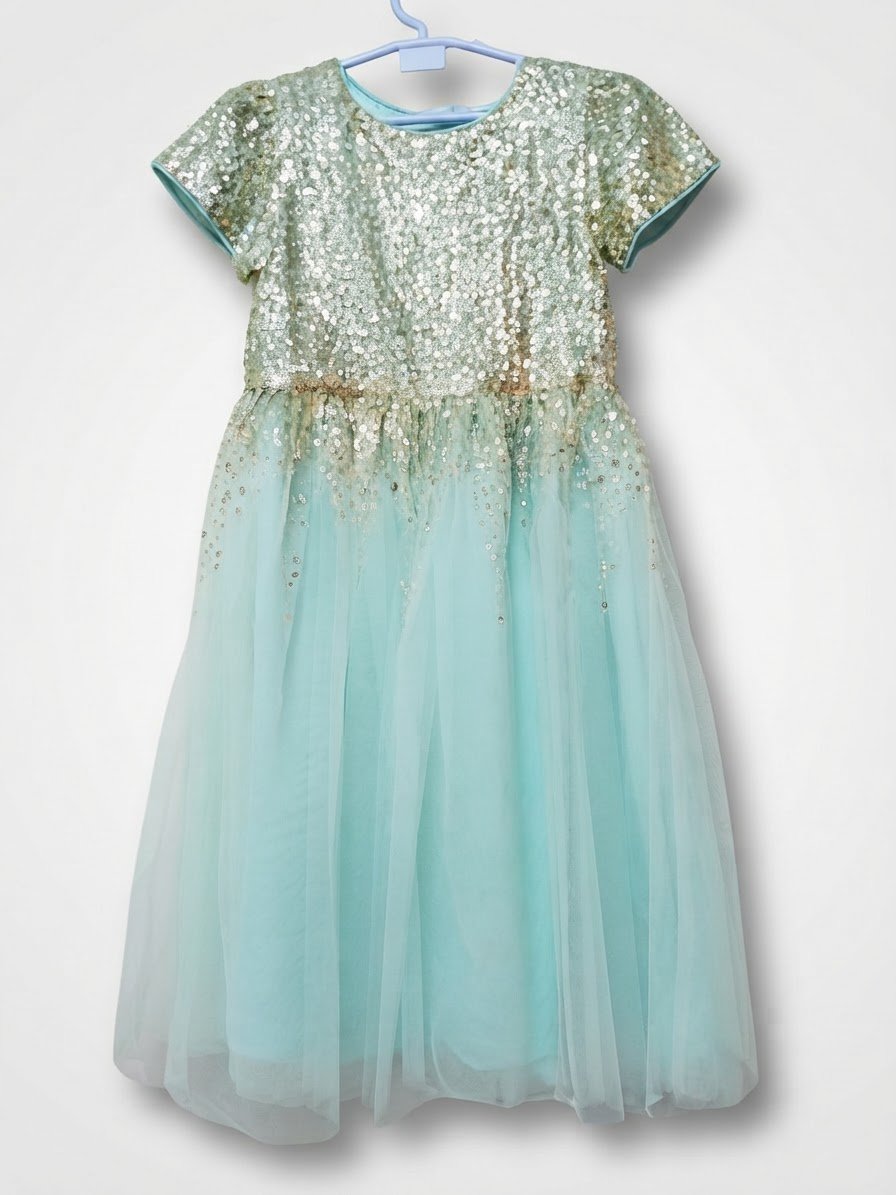 Robe fille soiree importation taille 7/8 ans