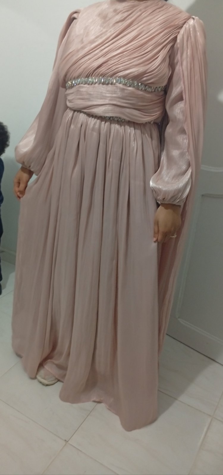 Robe soirée pour voilée 