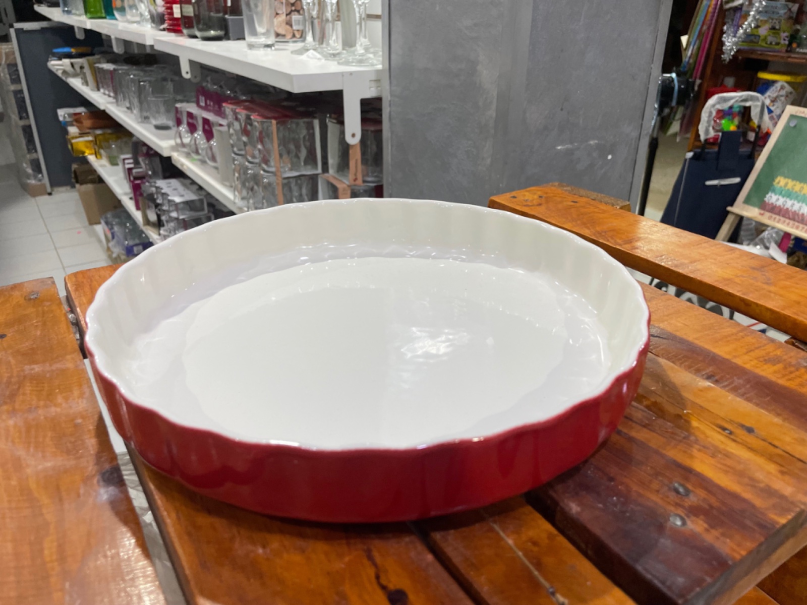 Pour tarte plat a four
