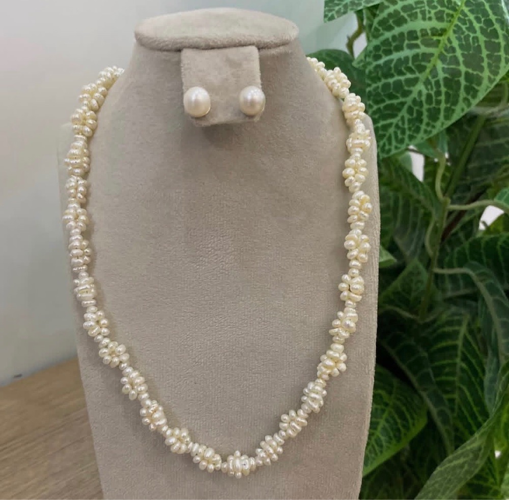 Collier en Vrai Perle de Culture ✨