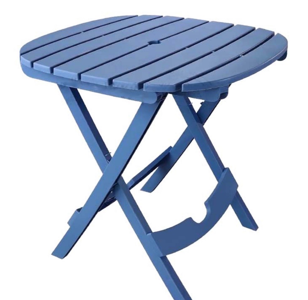 TABLE Pliable  EN BLEU SIDI BOU SAÏD 75*70*72CM