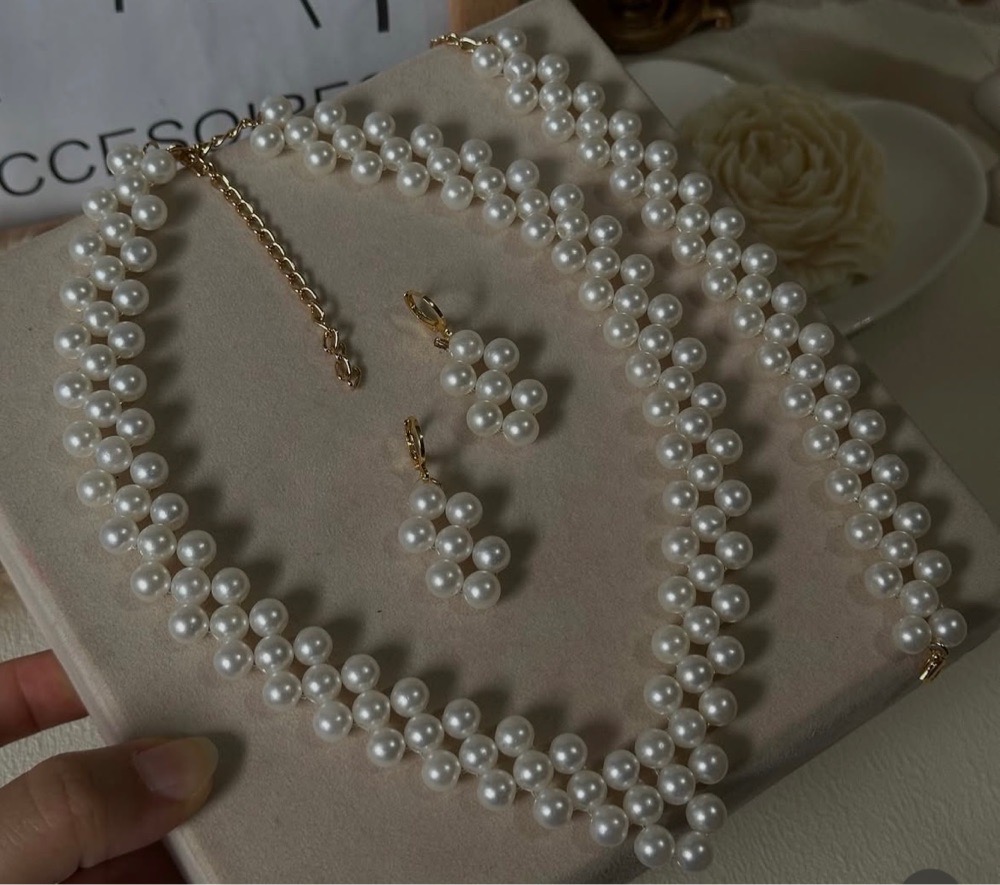 Parure en perle ✨