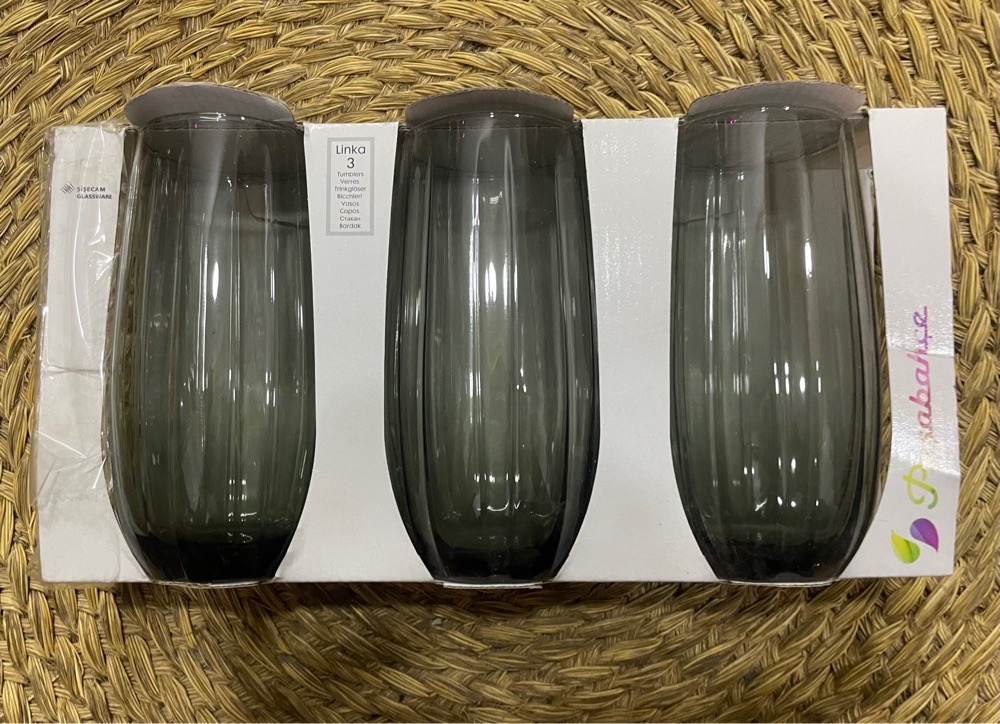 3 verres grand taille 