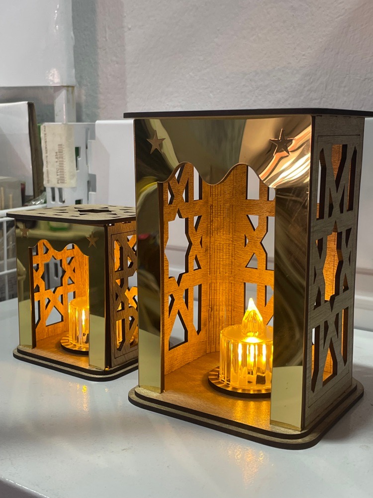 Deux bougie pour decoration