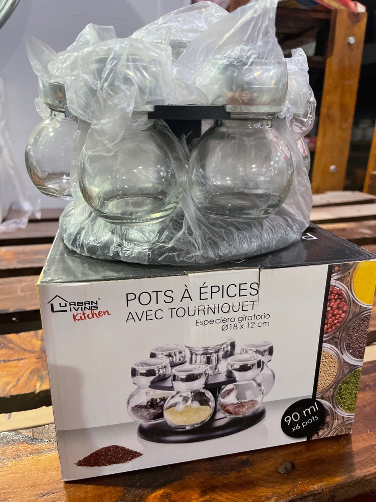 6 pot a épices 