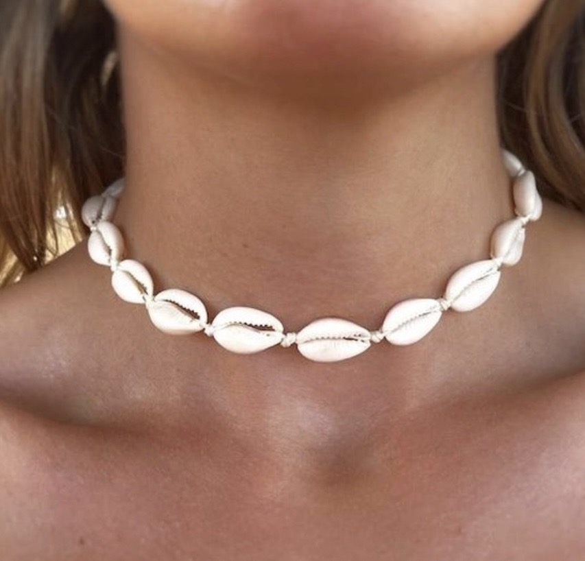 Collier coquiallage 🐚✨