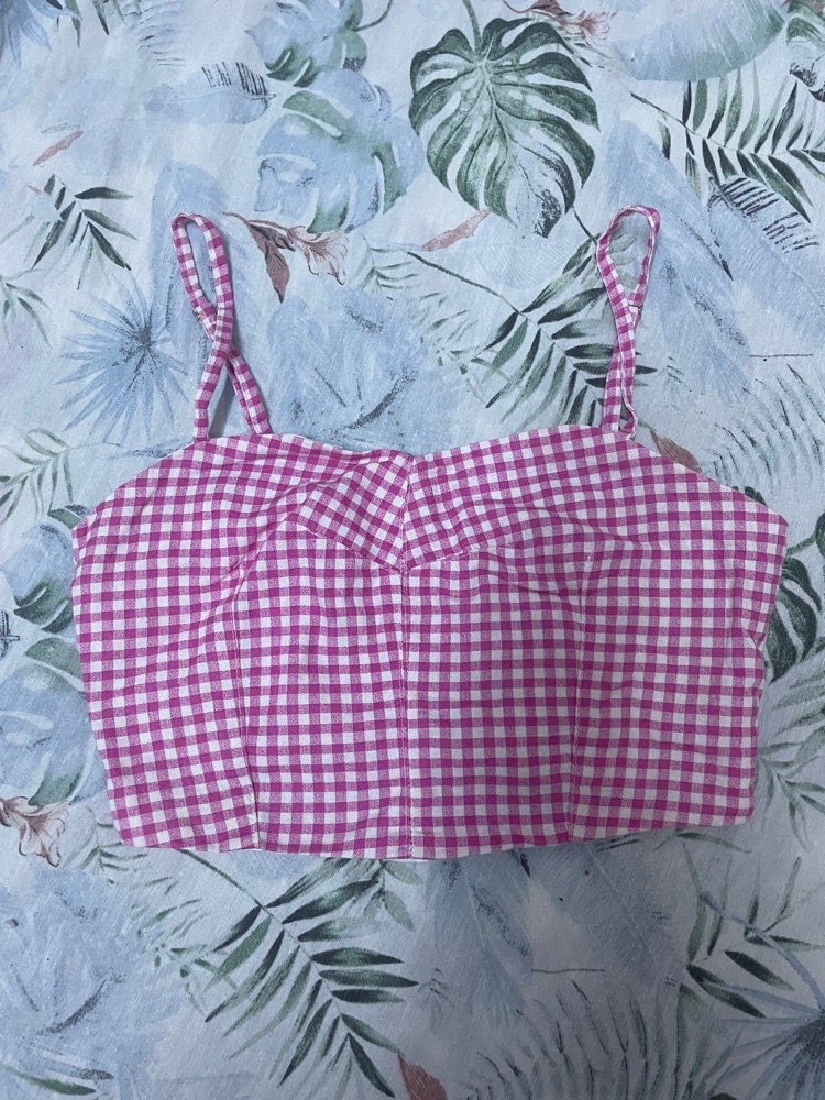 Top rose taille s