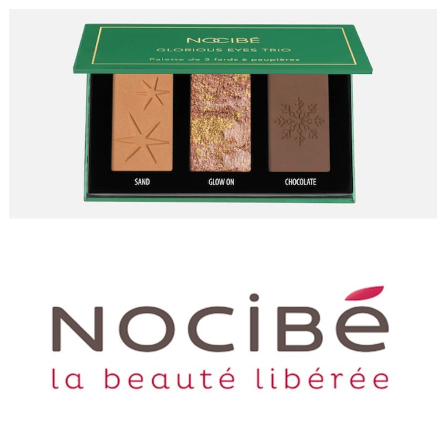 Palette ombres à paupières nocibé