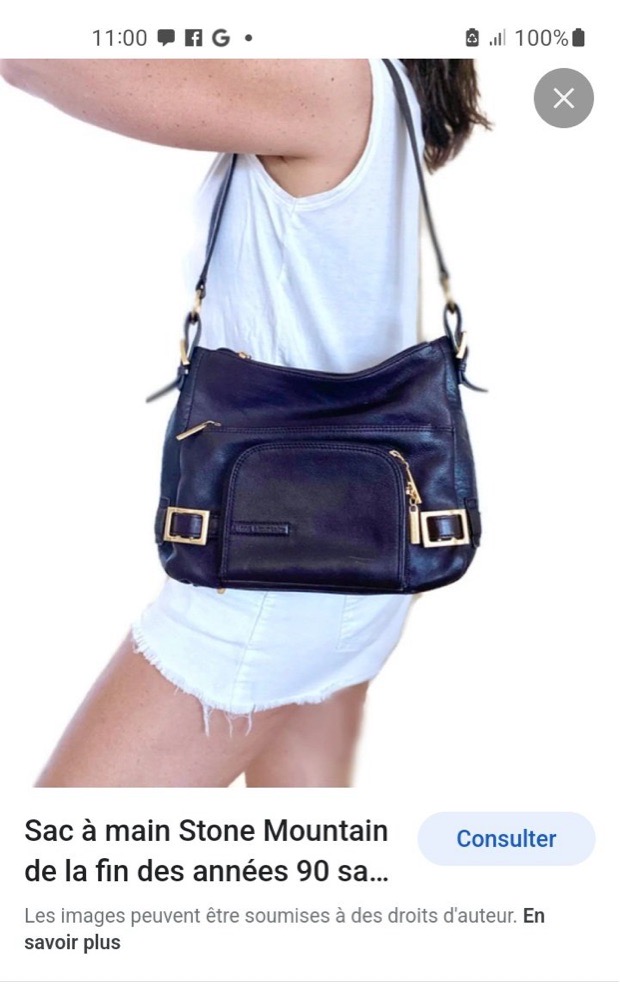 Sac a maim vintage Stone Mountain