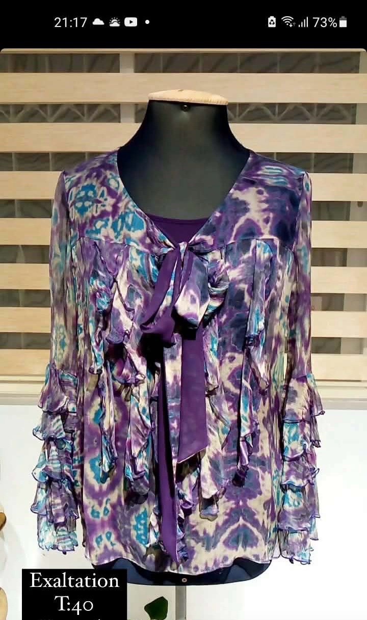 Chemise en mousseline